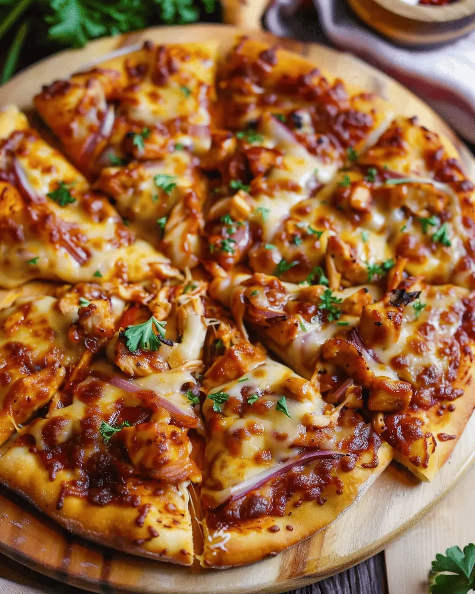 Cheesy BBQ Chicken Pizza: The Best Homemade Comfort Delight