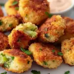 Quick Chicken and Broccoli Nuggets for Baby