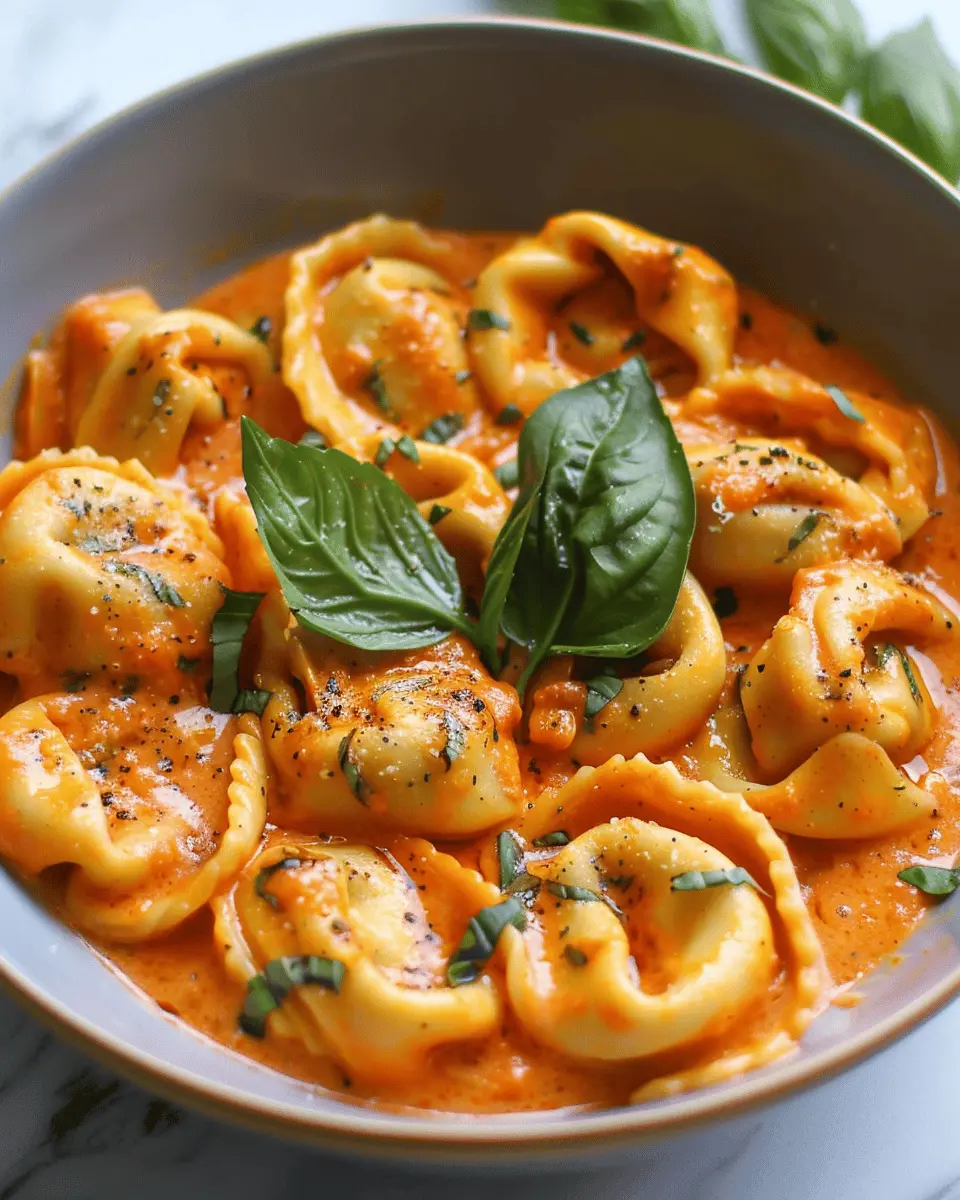 Creamy Tomato Tortellini: The Best Comfort Meal for Everyone