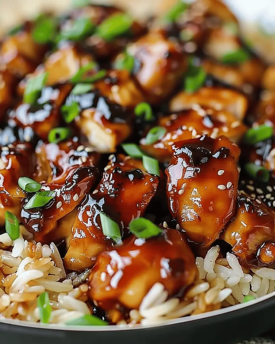 Honey BBQ Chicken Rice: Easy Recipe for a Flavorful Dinner