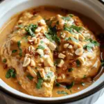 Crockpot Thai Peanut Chicken