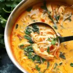 Easy Thai Chicken Curry Soup