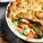 Crustless Chicken Pot Pie