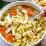 Homemade Crockpot Chicken Noodle Soup
