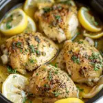 Crockpot Greek Lemon Chicken