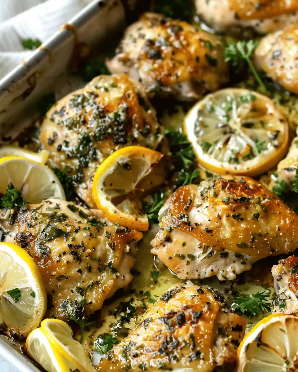 Lemon Garlic Chicken Thighs: Easy, Juicy Dinner for Any Night