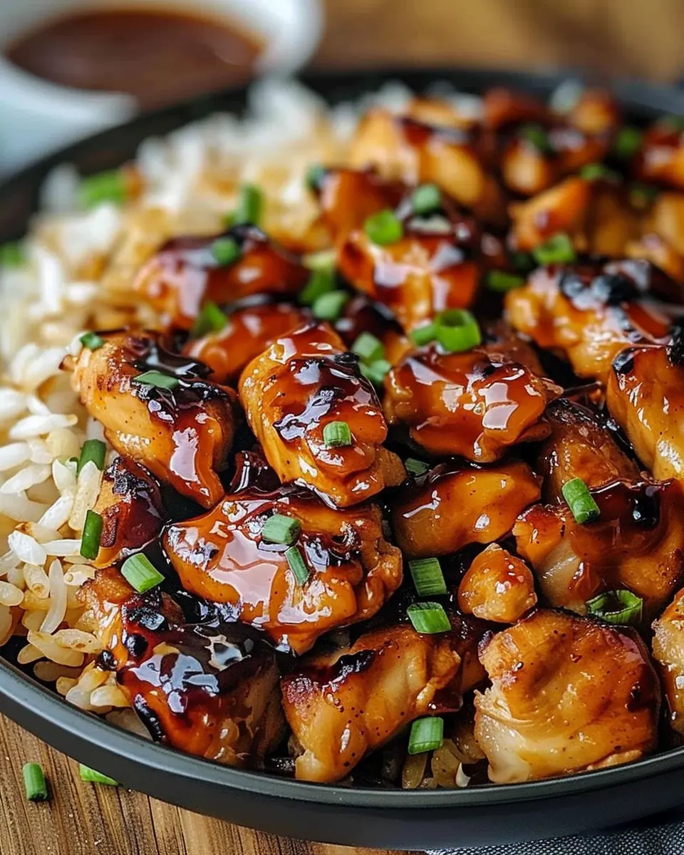 Honey BBQ Chicken Rice: The Best Quick and Easy Comfort Dish