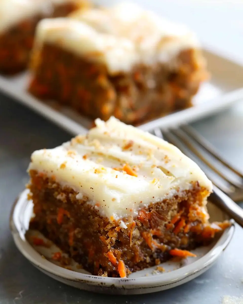Carrot Cake Bars: Easy, Moist Treats for Every Sweet Tooth