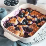 Overnight Blueberry French Toast Casserole