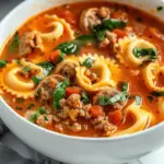 Sausage and Tortellini Soup