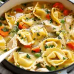 Easy One-Pot Chicken Tortellini Soup
