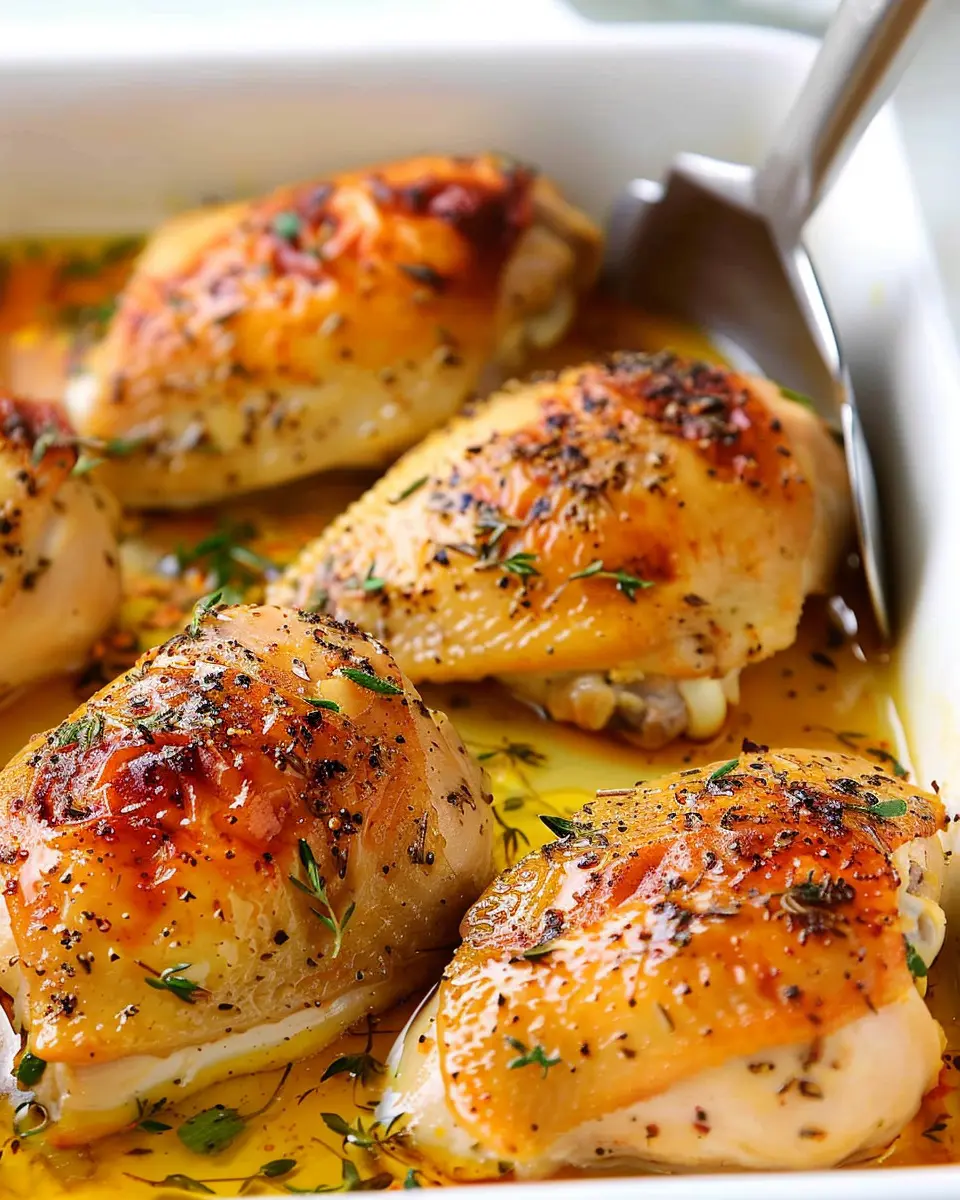 Oven Baked Chicken: Juicy Recipe with a Twist of Turkey Bacon