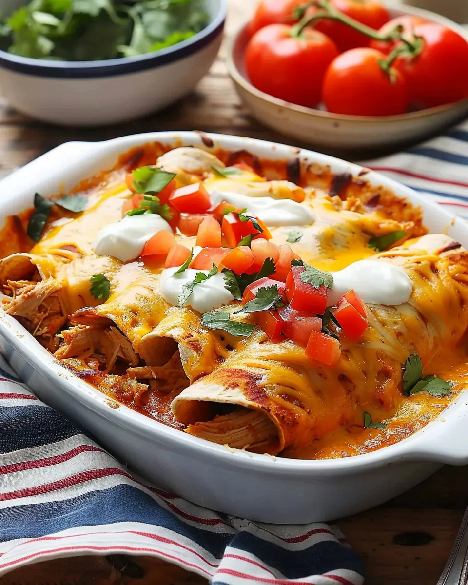 Easy Chicken Enchiladas: A Delicious Twist on a Classic Meal