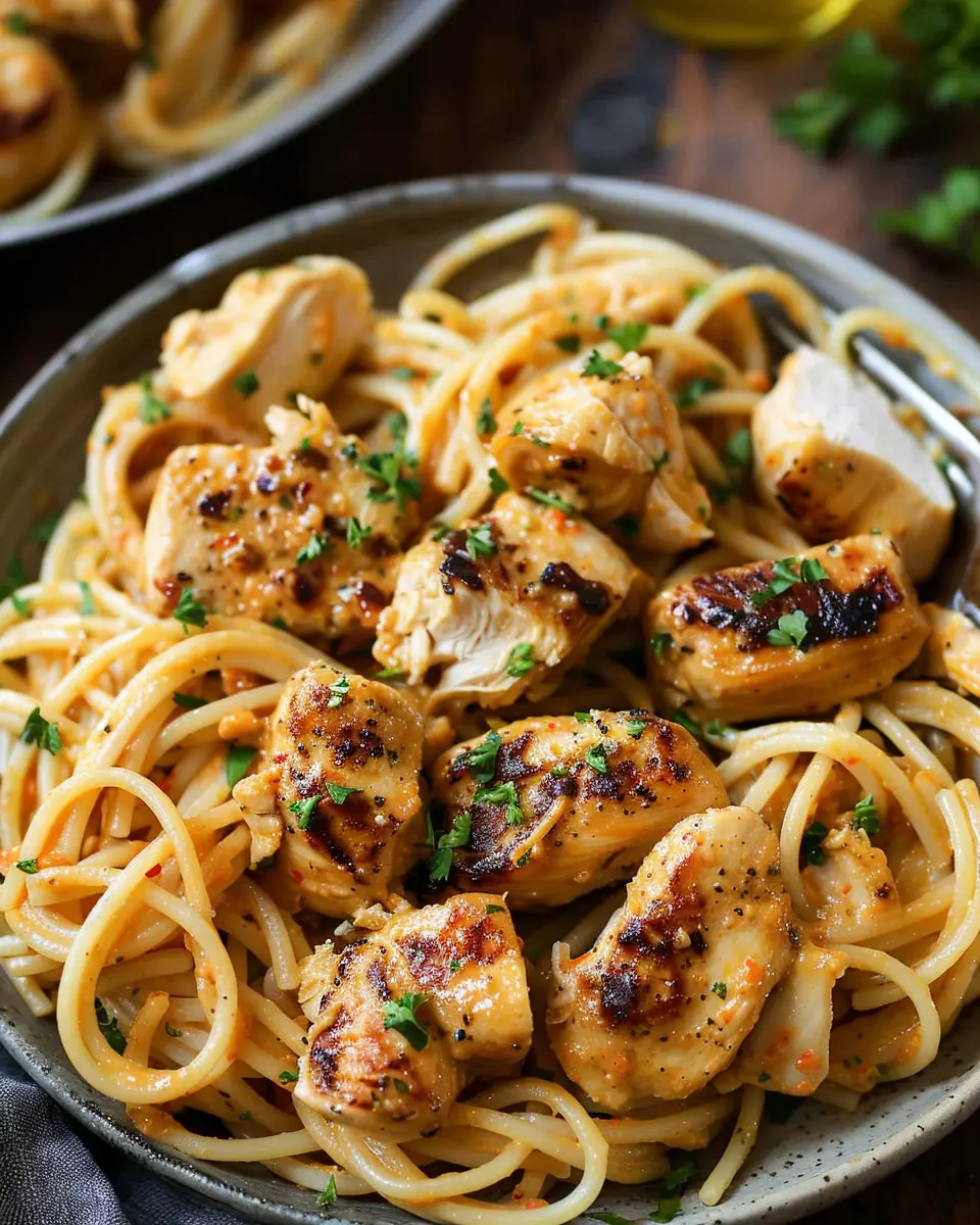 Cowboy Butter Chicken Linguine: Easy Comfort Food Delight