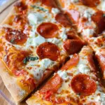Hot Honey Pepperoni Ricotta Pizza