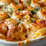 Shrimp Scampi Pasta Bake