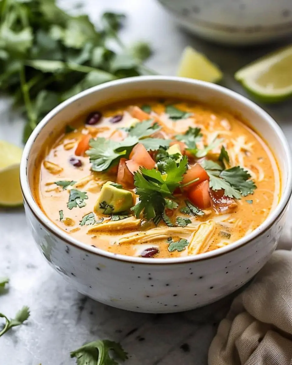 Creamy Chicken Enchilada Soup: A Cozy, Flavor-Packed Delight