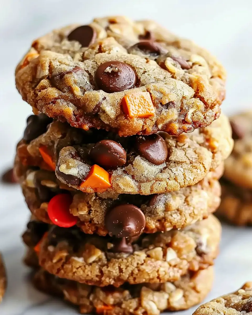 Thick and Chewy Monster Cookie: The Ultimate Indulgent Treat