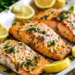 Garlic Butter Baked Salmon Recipe