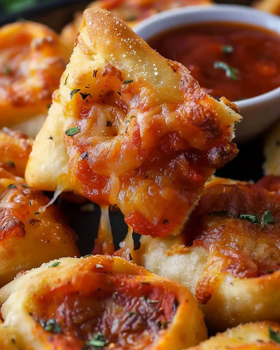 Homemade Pizza Rolls: Easy Turkey Bacon and Chicken Ham Delight