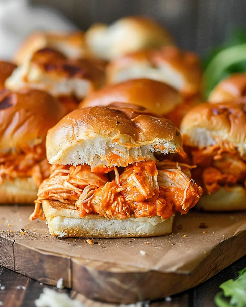 Buffalo Chicken Sliders: Juicy Treats That Beat Fast Food