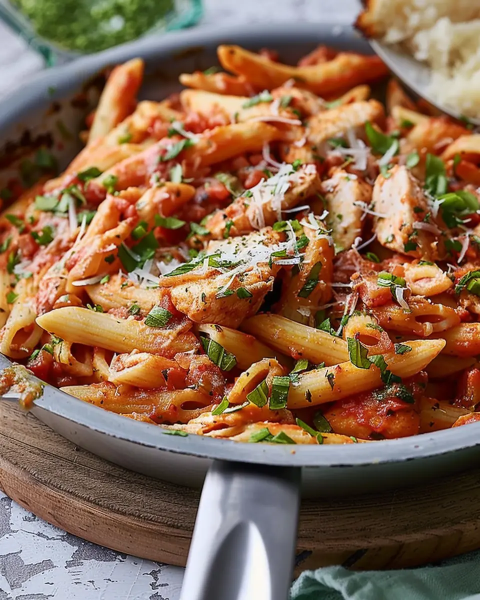 Chicken Arrabbiata Pasta: A Spicy Twist for Comfort Lovers
