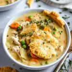Healthy Chicken Pot Pie Soup