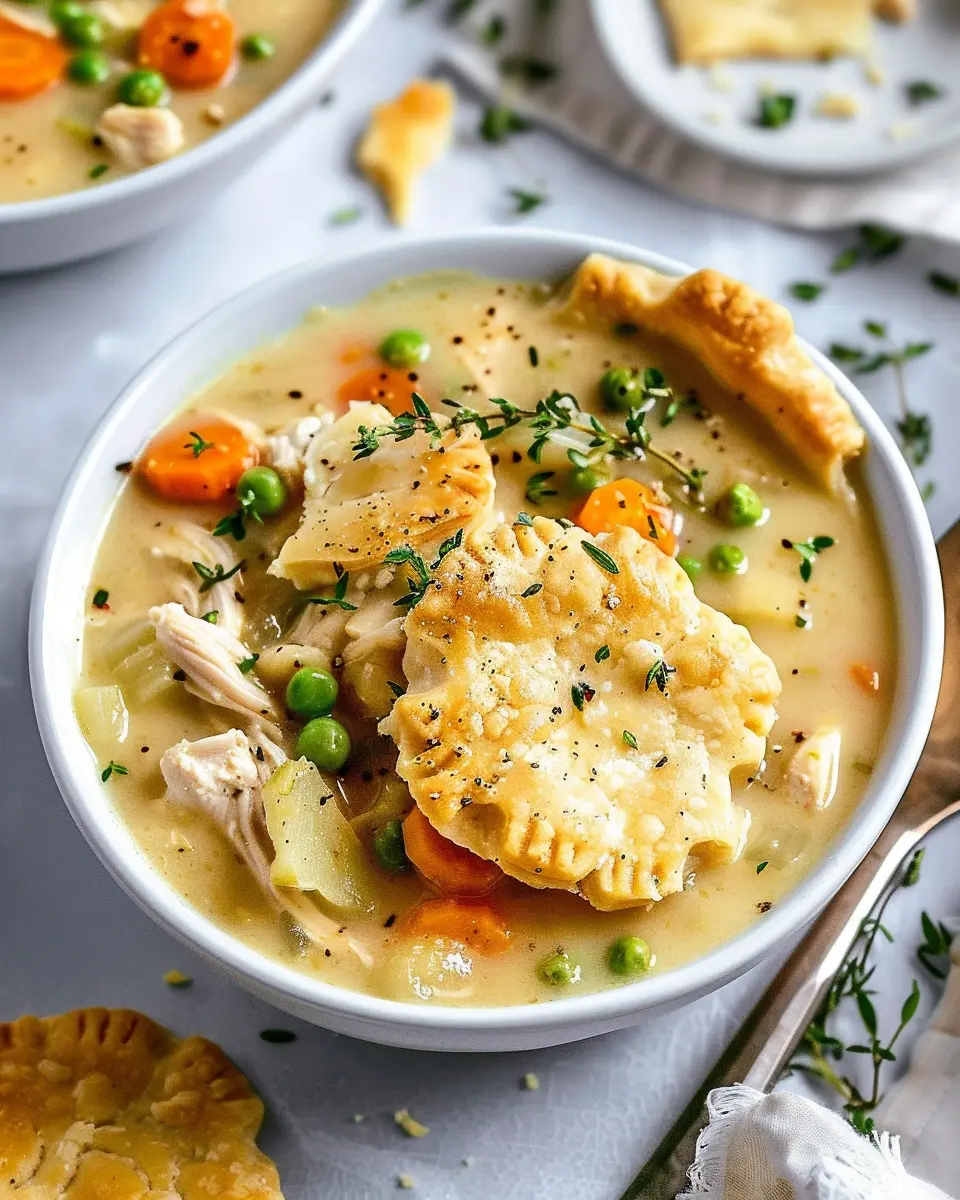 Healthy chicken pot pie soup: Easy comfort food for cozy nights