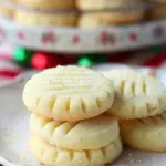 Whipped Shortbread Cookies