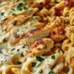 . Creamy Sun-Dried Tomato Chicken Pasta