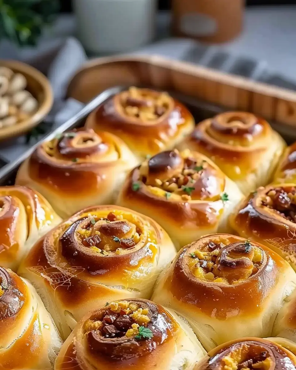 Breakfast Rolls: Indulgent Turkey Bacon and Chicken Ham Delights