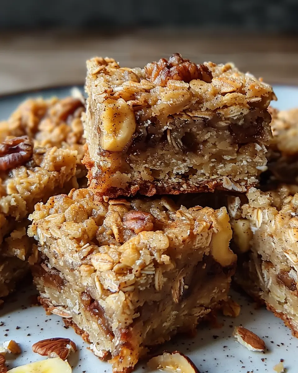 Energizing Banana Oatmeal Bars: The Best Healthy Snack Recipe