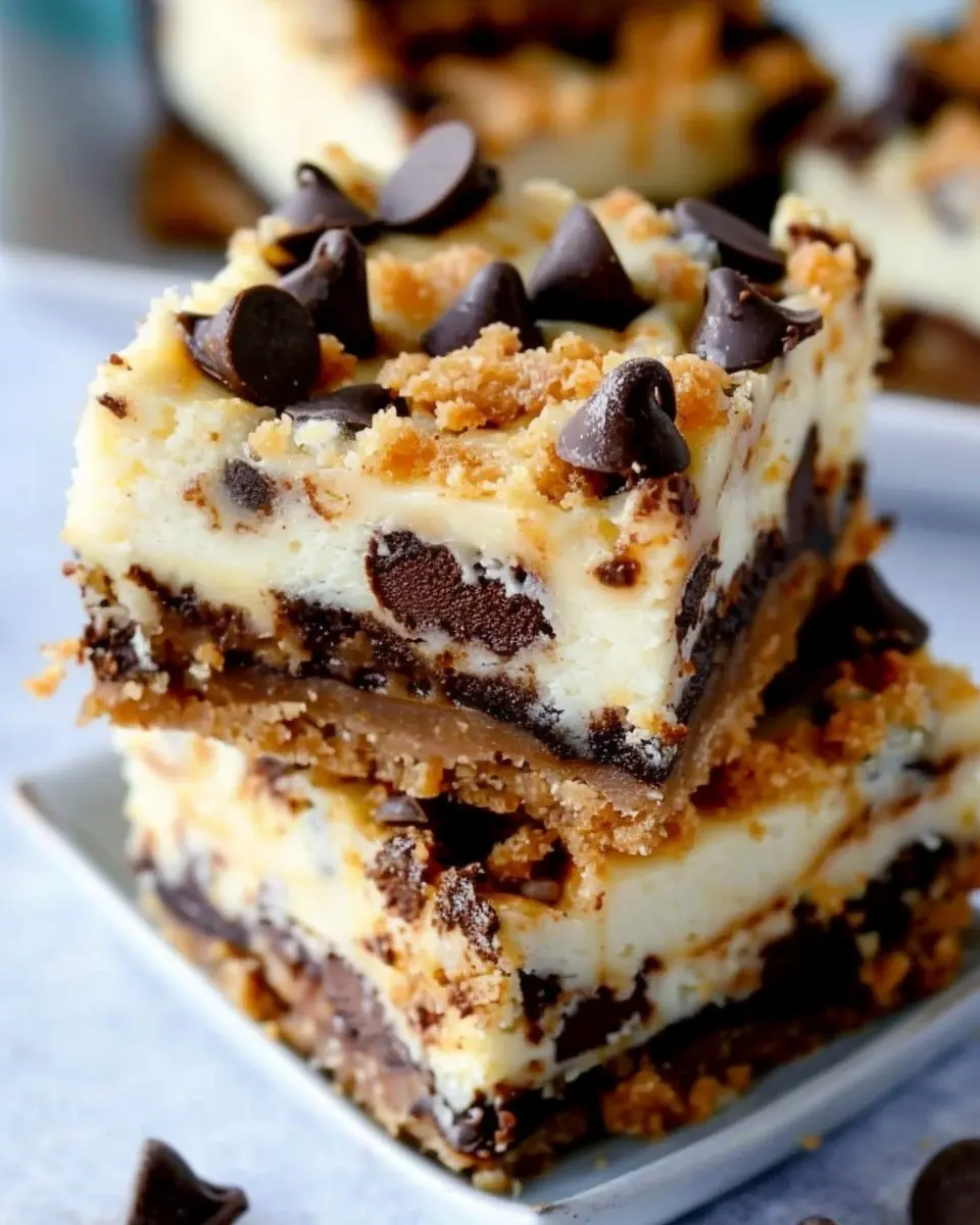 Chocolate Chip Cheesecake Bars: Easy Indulgence for Home Chefs
