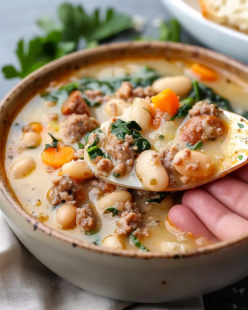 Italian Sausage and White Bean Soup: A Cozy Comfort Dish