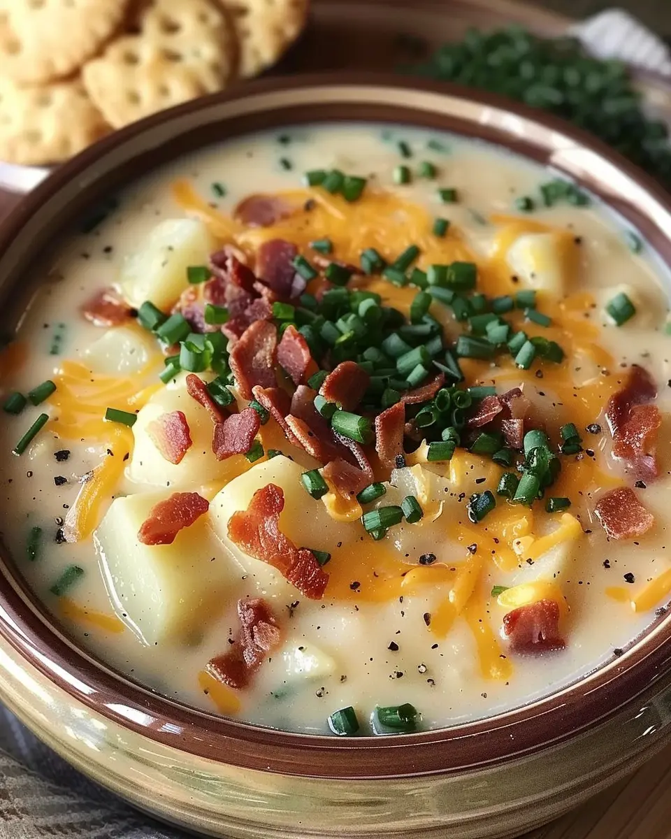 Crock Pot Crack Potato Soup: Indulgent Comfort with Turkey Bacon