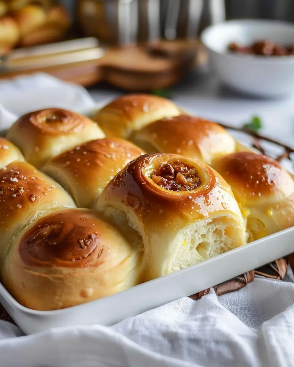 Breakfast Rolls: Easy Turkey Bacon and Chicken Ham Delights