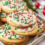 Cake Batter Christmas Cookies