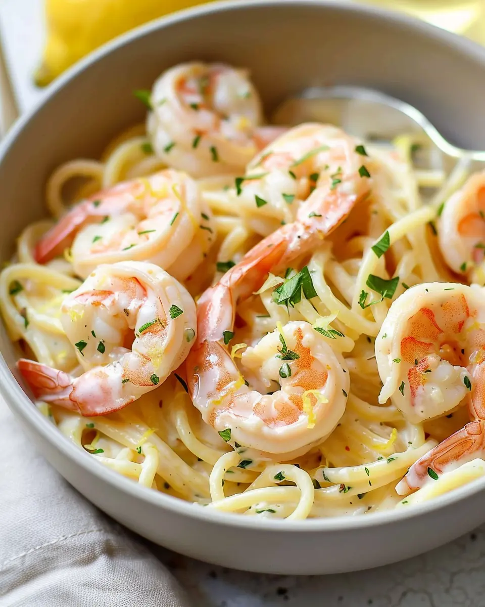 Creamy Lemon Shrimp Pasta: An Easy Indulgence for Everyone
