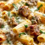 Creamy Italian Sausage Rigatoni