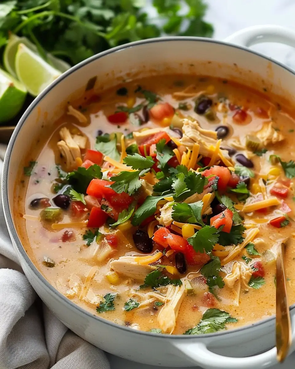Creamy Chicken Tortilla Soup: Easy Comfort Food You’ll Love
