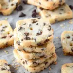 Chocolate Chip Shortbread Cookies
