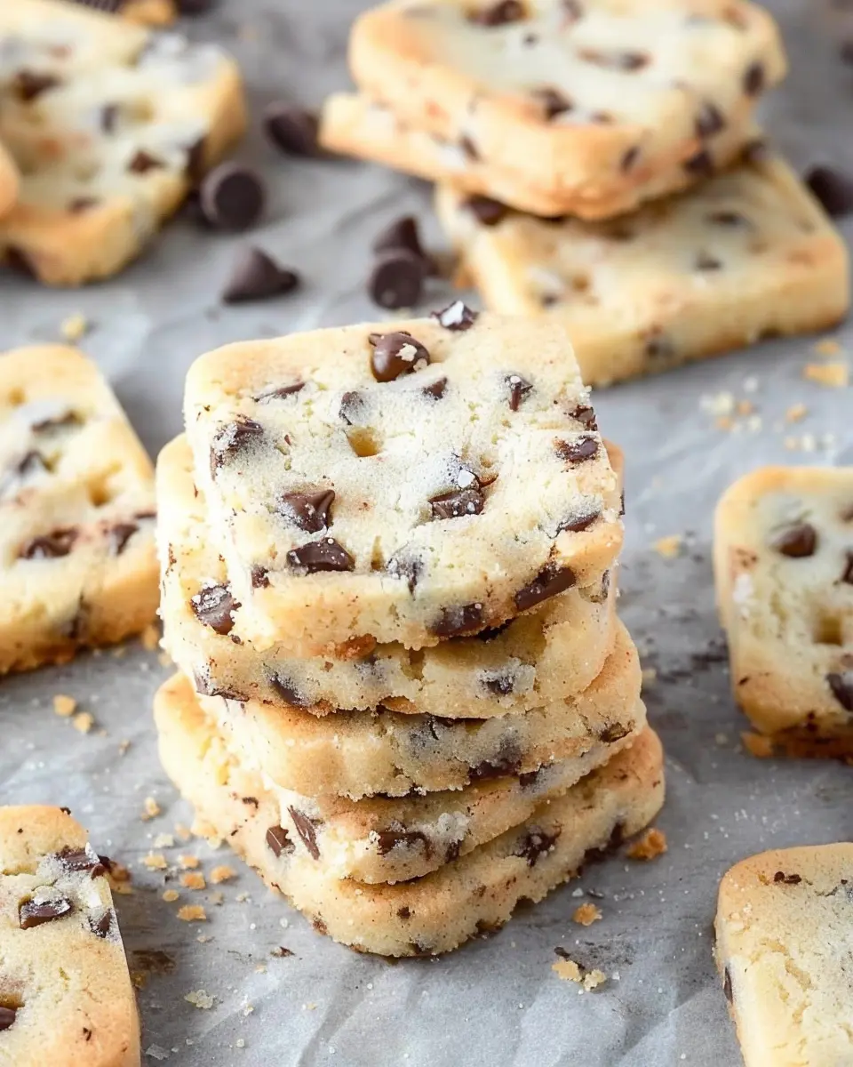 Chocolate Chip Shortbread Cookies: The Best Indulgent Treat