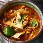 Slow Cooker Chicken Tortilla Soup