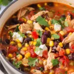Easy Chicken Taco Soup