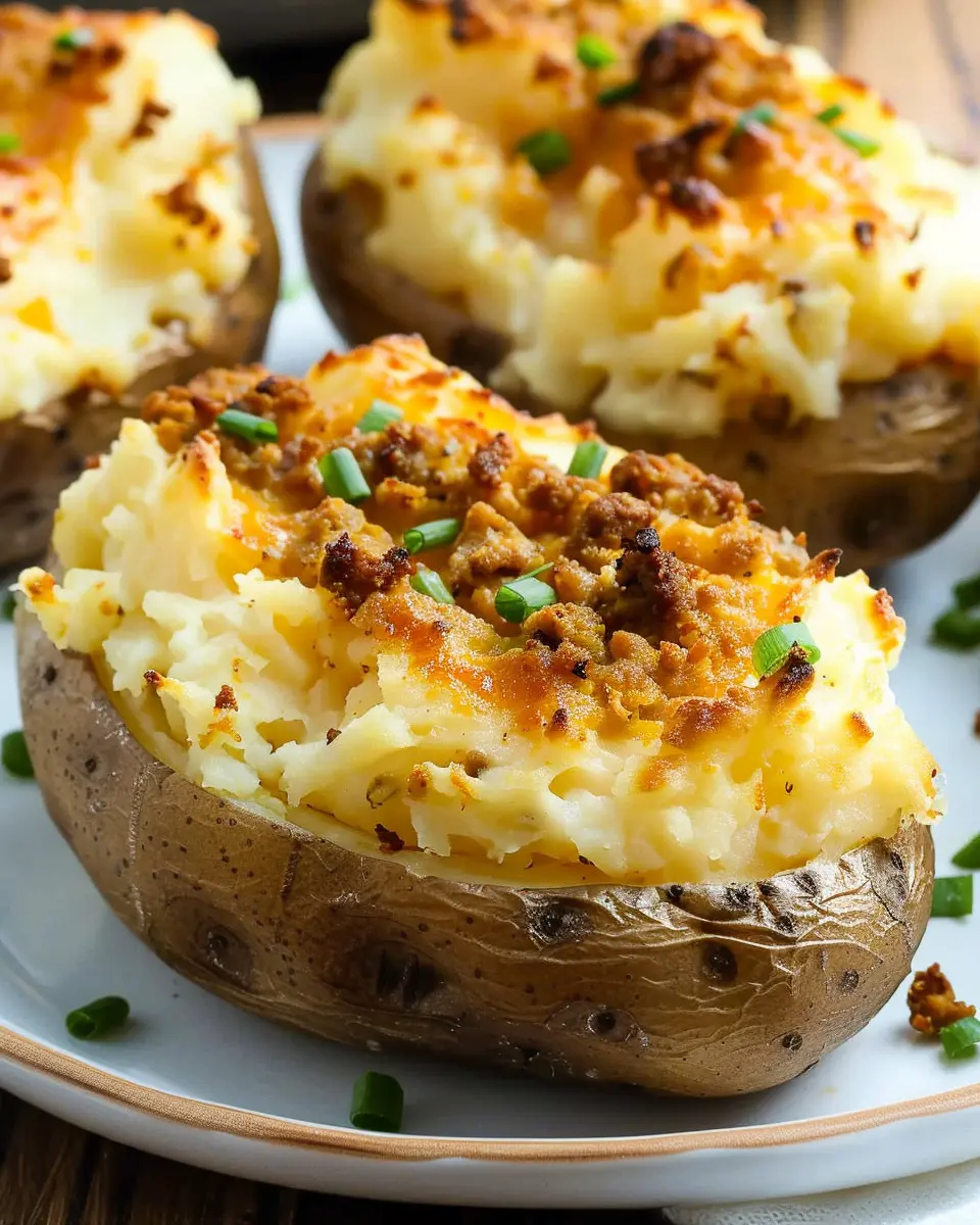 Shepherd’s Pie Twice Baked Potatoes: Easy Comfort Food Delight