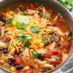 Easy Chicken Taco Soup