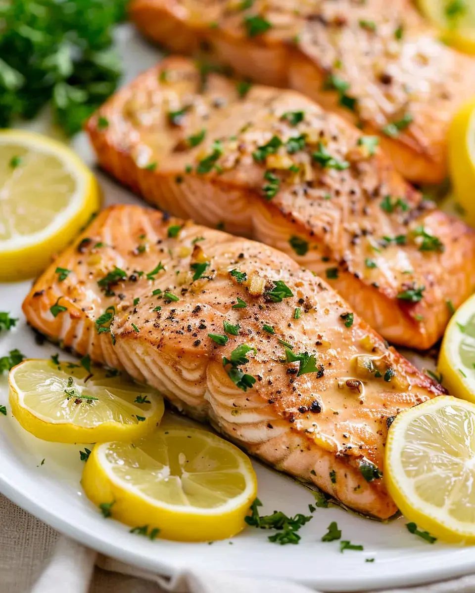 Garlic Butter Baked Salmon Recipe for a Juicy Dinner Delight