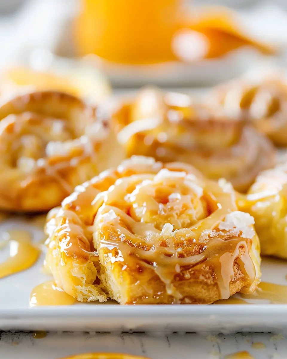 Glazed Orange Sweet Rolls: The Best Treat for Homemade Mornings