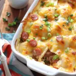 Crock Pot Pierogi and Kielbasa Casserole