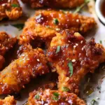 Baked Crunchy Hot Honey Chicken